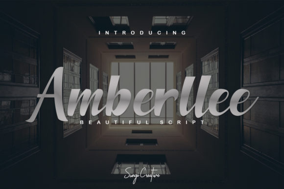 Amberllee: The Handwritten Font That Elevates Your Craft