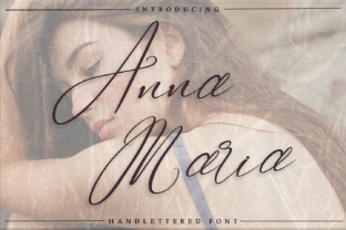 Anna Maria: The Elegant Script Font for Small Business Branding