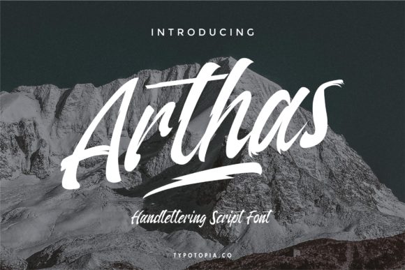 Arthas: The Handwritten Font for Scroll-Stopping Marketing