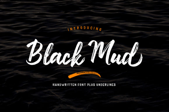 Black Mud Font: The Perfect Handwritten Typeface for Makers