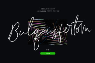 Bulqeusfertom: A Confident Script Font for Branding