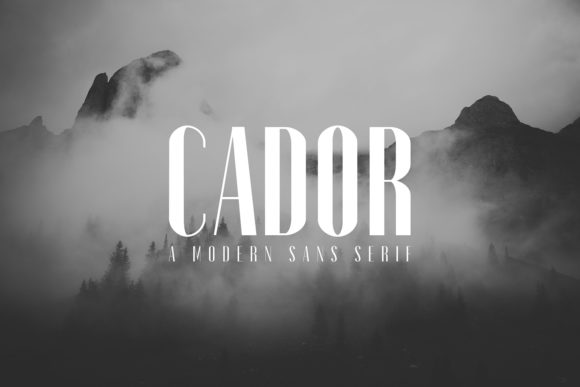 Cador: The Elegant Sans Serif Font for Handmade Brands