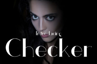 Checker Font for Web Design
