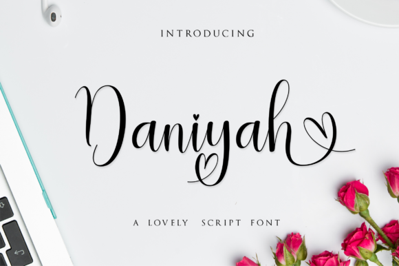 Daniyah Font: A Sweet Typeface for Polished Branding