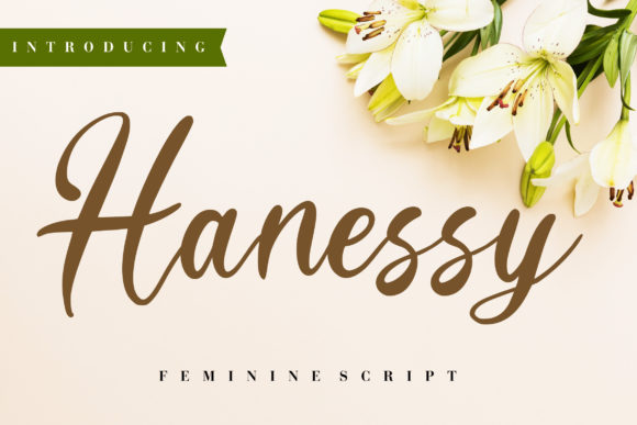Designing with Hanessy: A Timeless Script Font for Brand Identity