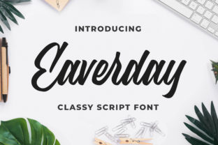 Eaverday Font: The Script Typeface That Elevates Campaign Visuals