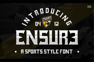 Ensure: A Bold Font for Creative Campaigns