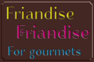 Friandise: A Sweet Decorative Font