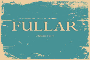 Fullar: A Classic Serif Font for Creative Projects