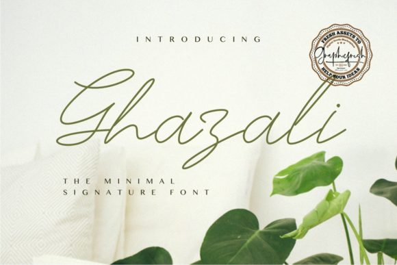 Ghazali: The Script Font for Scroll-Stopping Marketing