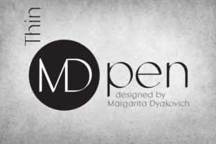 MD Pen Thin: A Sleek Sans Serif for Elegant Design
