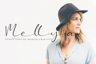 Mellya: A Script Typeface for Editorial Elegance