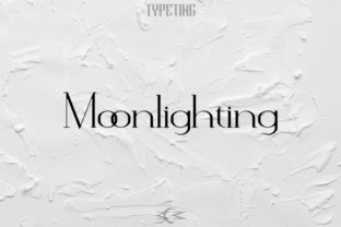 Moonlighting Font for Creative Makers
