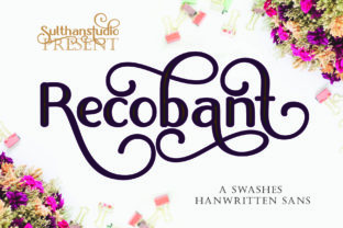Recobant Font: Elegant Sans Serif for Web Design