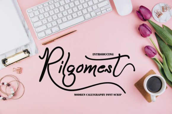 Rilgomest: An Elegant Handwritten Font for Branding