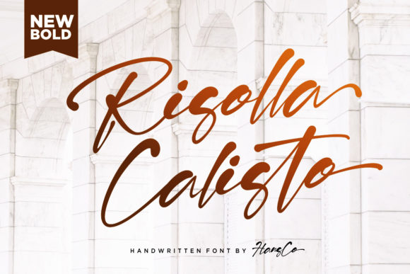 Risolla Calisto: A Dynamic Script Font for Web Headers