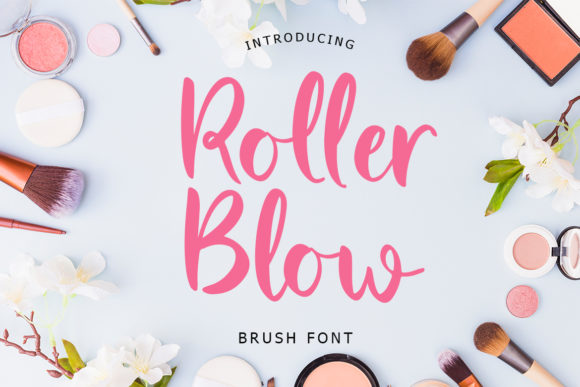 Roller Blow: A Handwritten Typeface for Modern Web Design