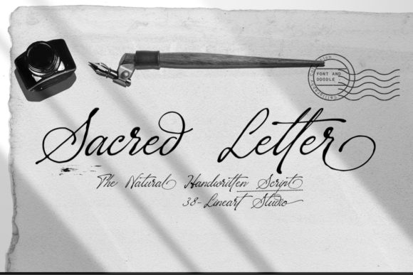 Sacred Letter: A Timeless Script Font for Modern Web Design