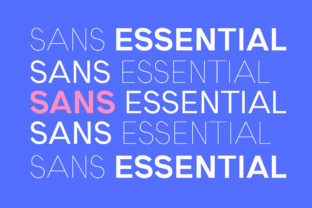 Sans Essential Font