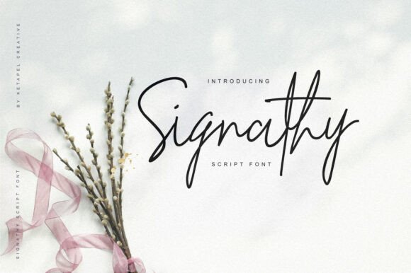 Signathy Review: A Script Font with Real Brand Potential