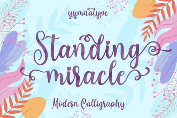 Standing Miracle Font Review: A Charming Script for Brand Identity