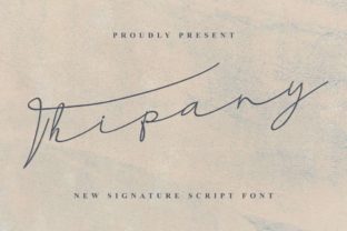Thipany: The Script Font That Stops the Scroll