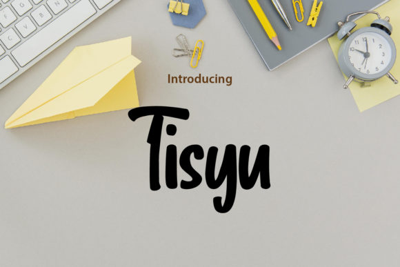 Tisyu: An Elegant Handwritten Font for Editorial Design