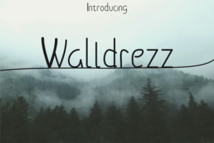 Walldrezz: A Modern Sans for Elegant Design