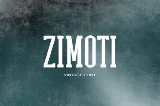 Zimoti: A Serif Font That Stands Out